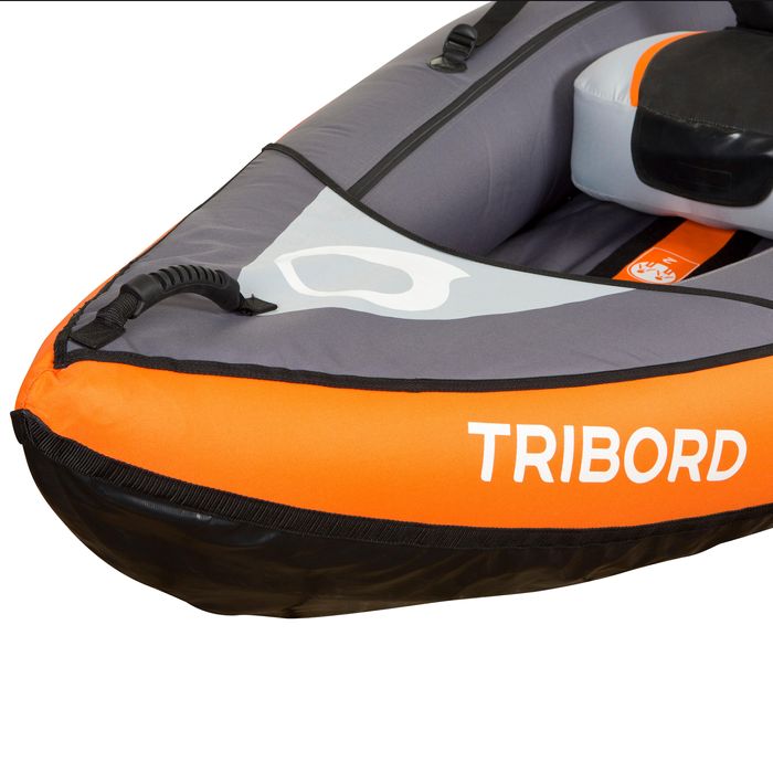 Kayak Insuflável 2 ou 3 Lugares ITIWIT 3 Laranja