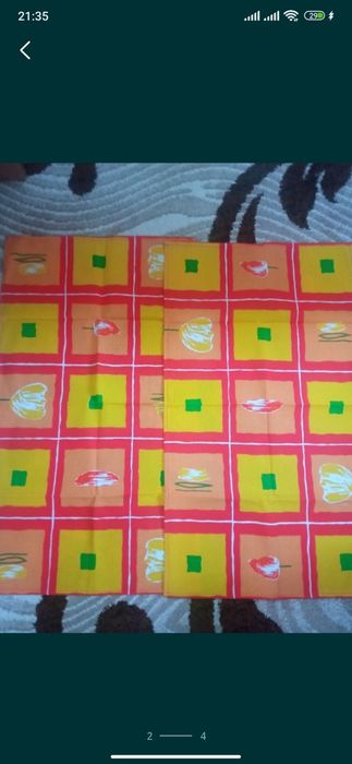 Нові вафельні рушники, скатертини