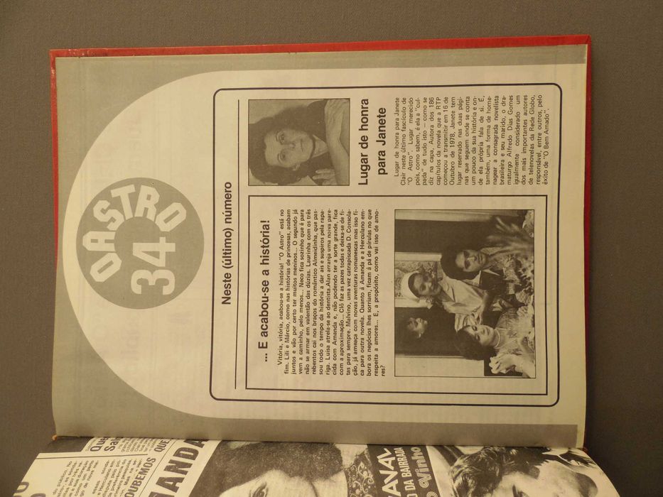 Livro Fotonovela O Astro