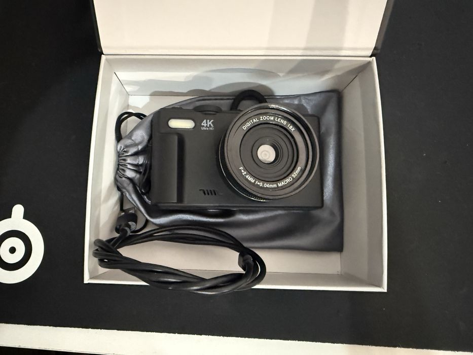 Camera digital prixton com cartao de memoria