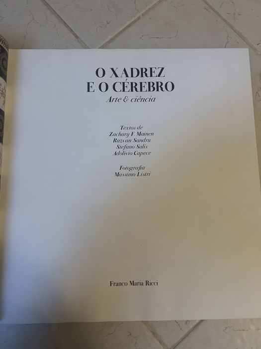 Livro - O xadrez e o cérebro