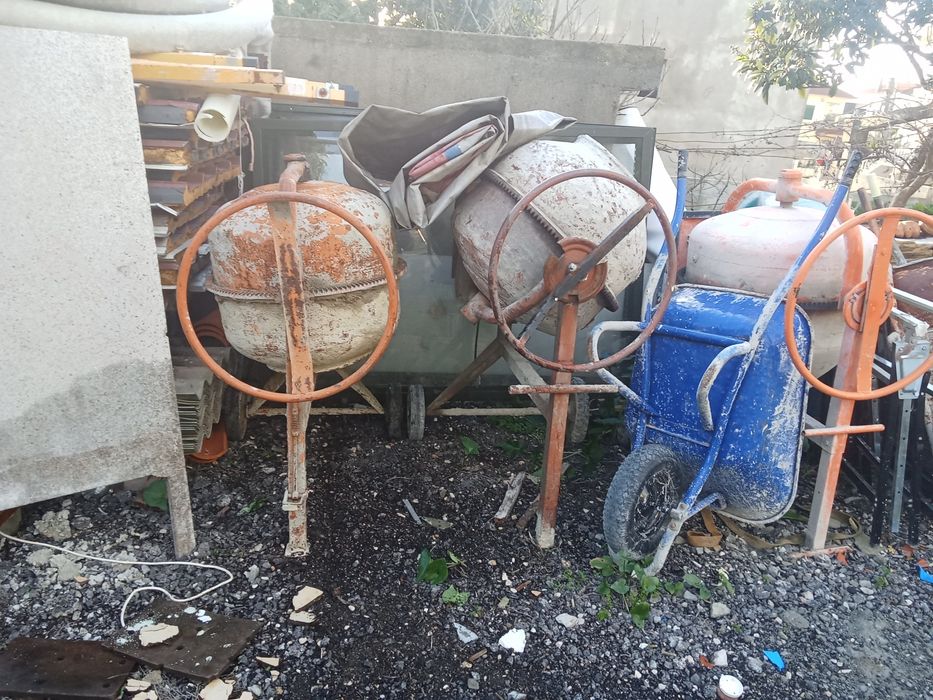 Betoneira trifásica e monofásicas