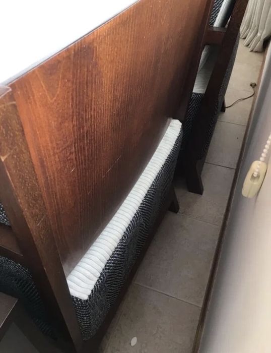 Conjunto cadeirão cadeirões poltronas mesinhas candeeiros (recheio)