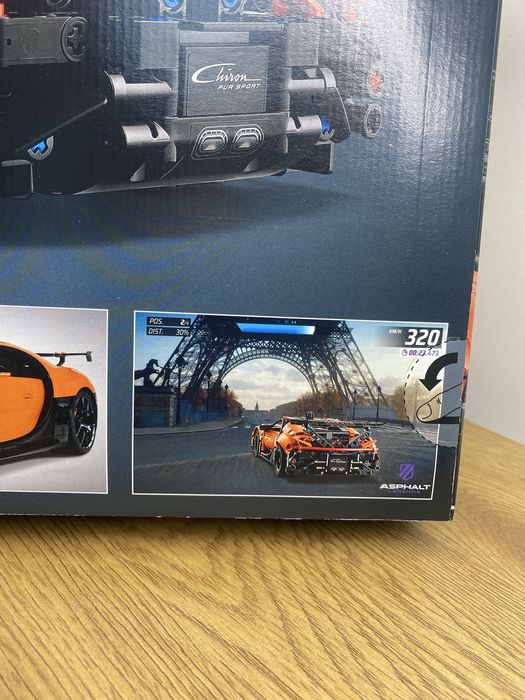 Конструктор LEGO Technic Гіперкар Bugatti Chiron Pur Sport (42222) лего