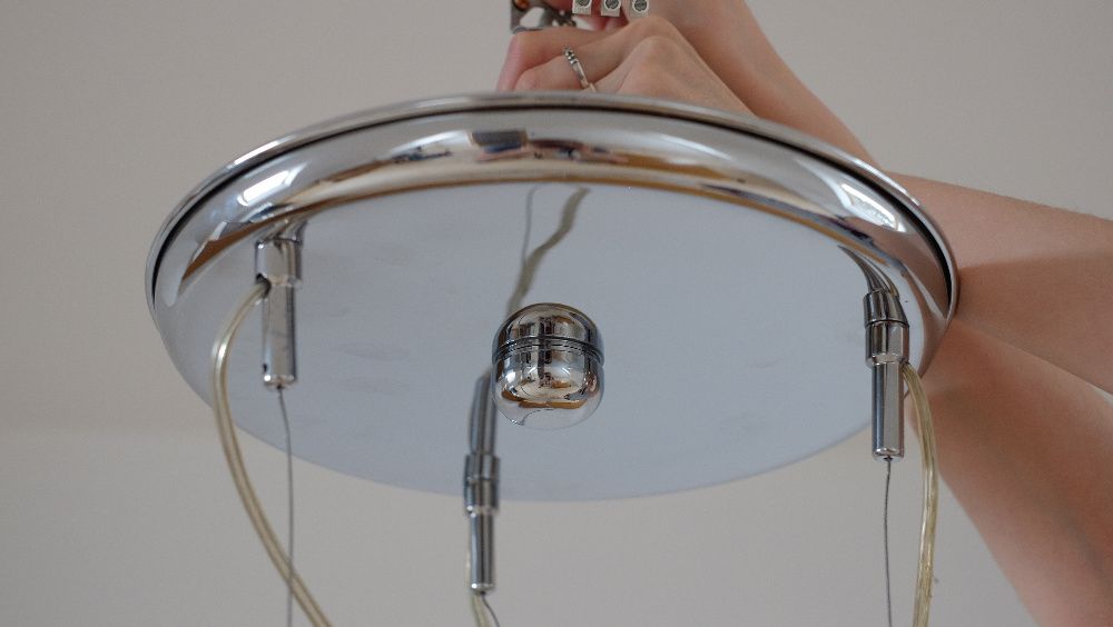 Lampa wisząca - kryształowa