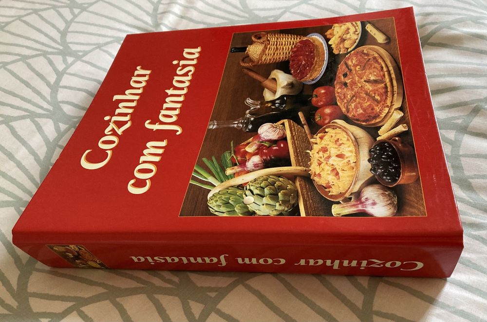 Livro Cozinhar com Fantasia, de Paolo Patanè (Colecção Completa)