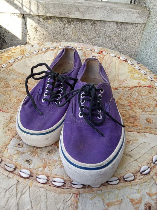 Vans com plataforma Roxas