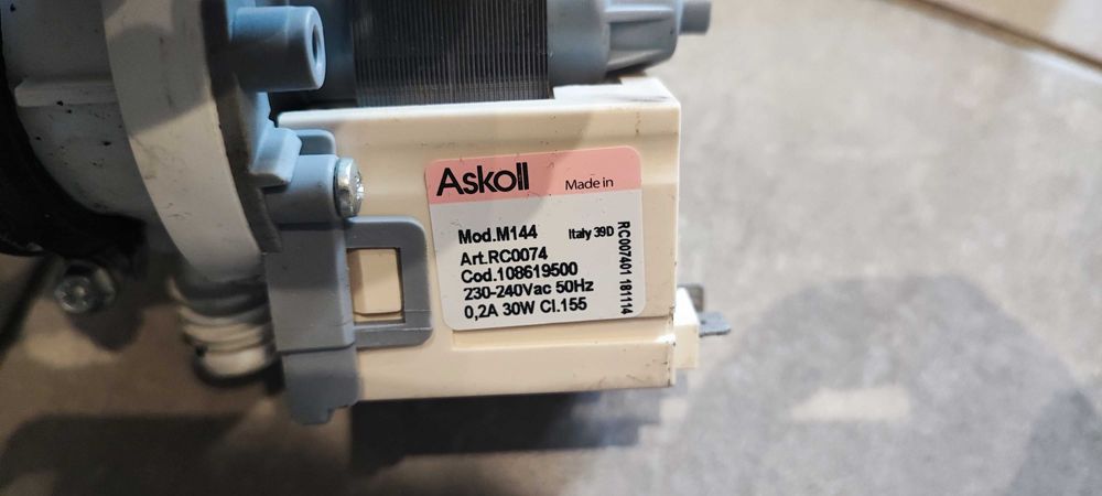 Pralka Electrolux EWT1367VDW części