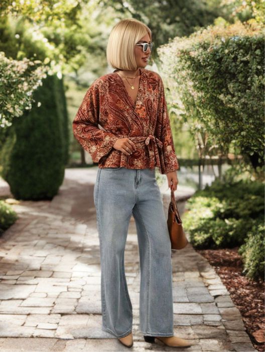 ZARA kurteczka lekko ocieplana - kimono