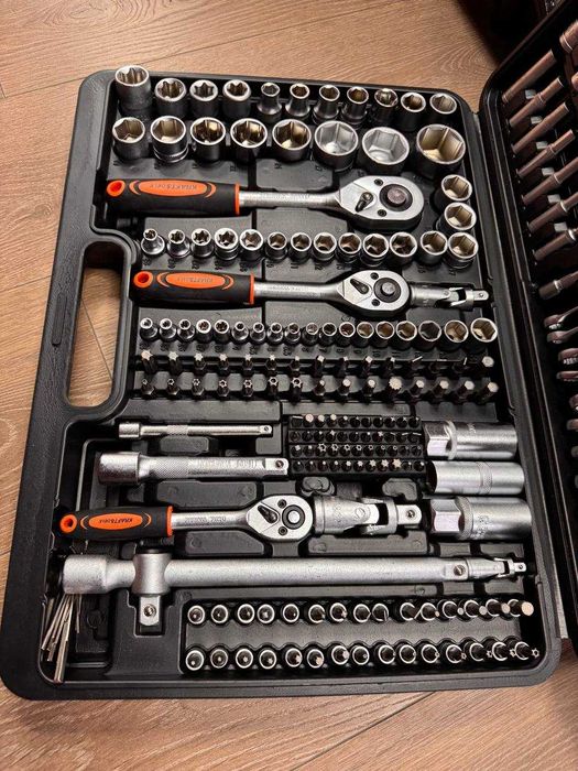 Набір ручного інструменту 219 шт. KD1047 набір ключів головок