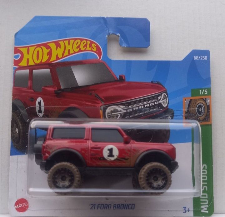Hot wheels conj 3 - 21 ford bronco
