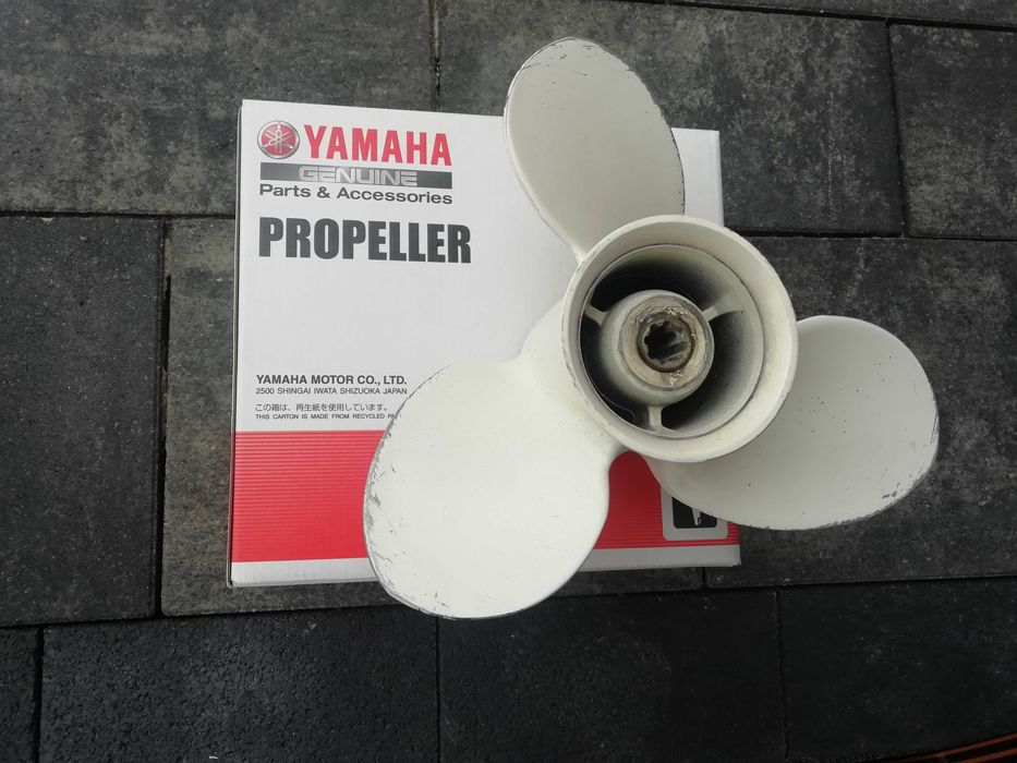 Silnik zaburtowy.Yamaha śruba napędowa  9 1/4X9 oryginał !!! Nie Chińczyk !!!