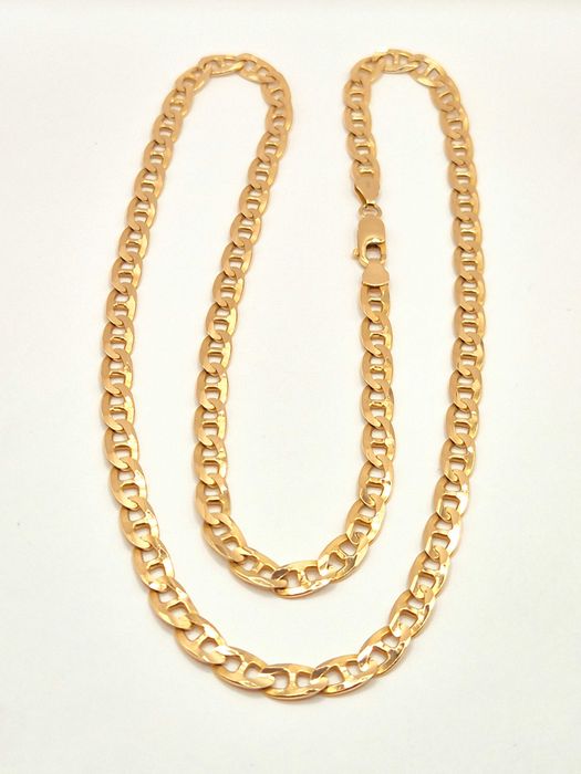 JAK NOWY! Złoty łańcuszek 585 (14K) 61cm GUCCI