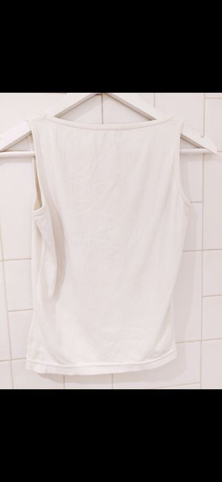 Top branco swiss jeans