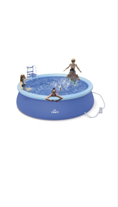 CRIVIT Basen nadmuchiwany Easy Set Quick-up-Pool, Ø 457 x 122 cm