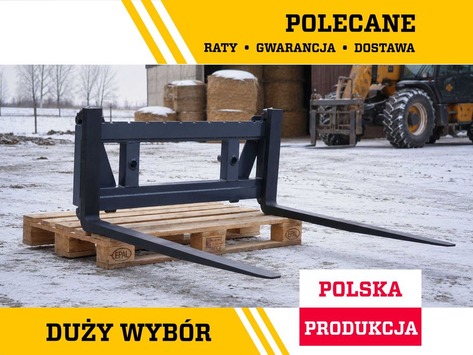 DUŻE RABATY - Paleciak widły do palet SMS EURO Faucheux - RATY