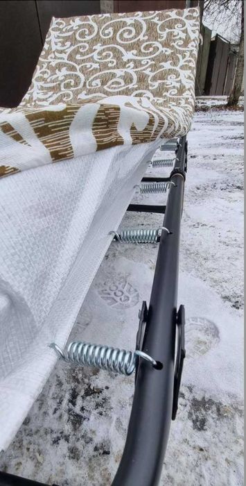 Розкладне ліжко розкладачка раскладушка раскладная кровать с матрасом