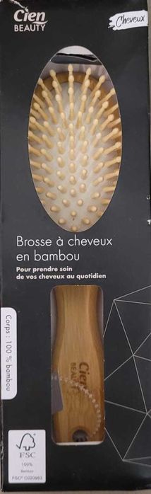 Cien BEAUTY – Szczotka do włosów z bambusa