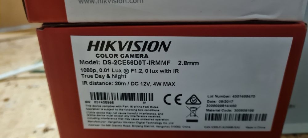Комплект відеонагляду hikvision ds-7108hqhi-f1/n з mt-vision