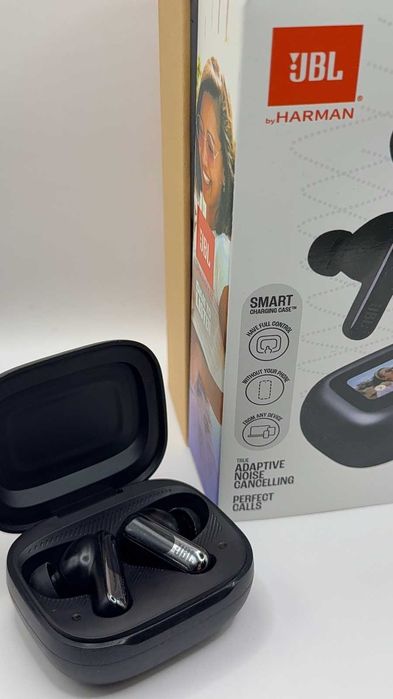 Навушники Bluetooth JBL LiveBeam 3 Black з LED дисплеєм