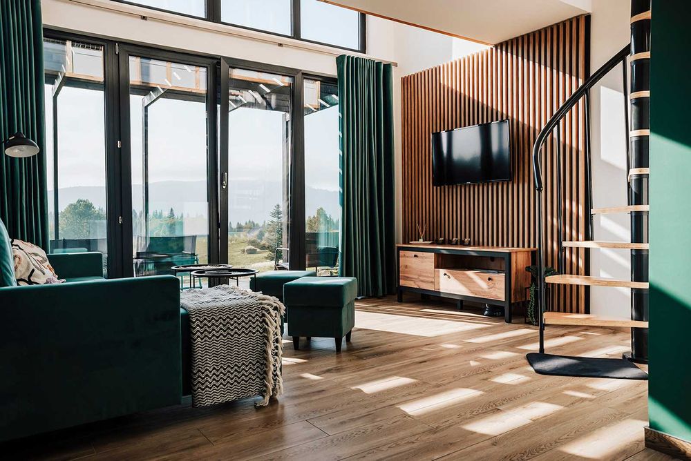 Domki na wynajem Folwark Soblówka. Nocleg w górach Beskid Żywiecki