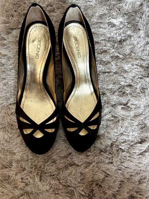 Sapatos pretos Decenio – elegantes e sofisticados! Tamanho 37