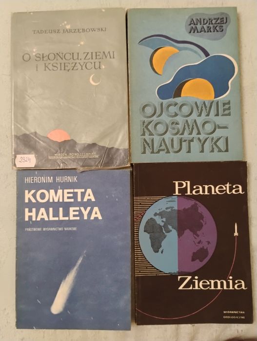 Kosmos ziemia kometa kosmonautyka zestaw Hutnik Marks Jarzębowski