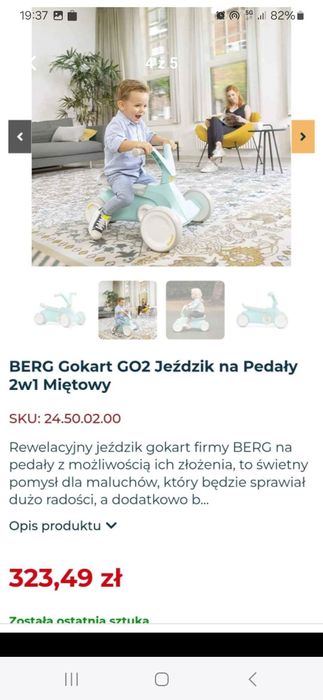 Jeździk dla dziecka