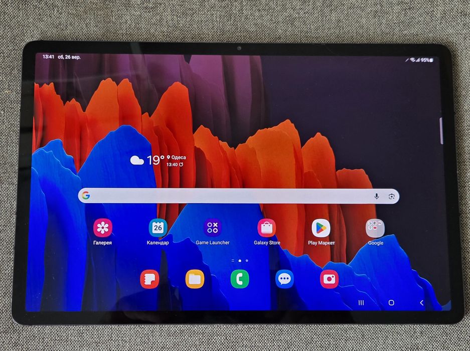 Планшет с сим картой Samsung Tab s7+,6/128g