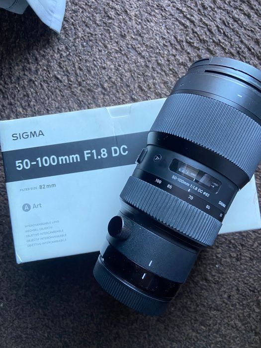 Sigma 50-100mm 1.8 DC Canon