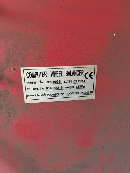 Балансувальний верстат bright cb 910 gb