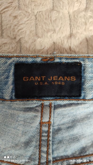 Продам джинсы мужские Gant Regular