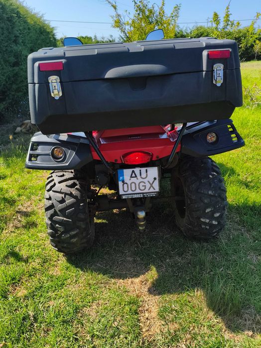 Moto 4x4 LINHAI 300 e reboque como nova