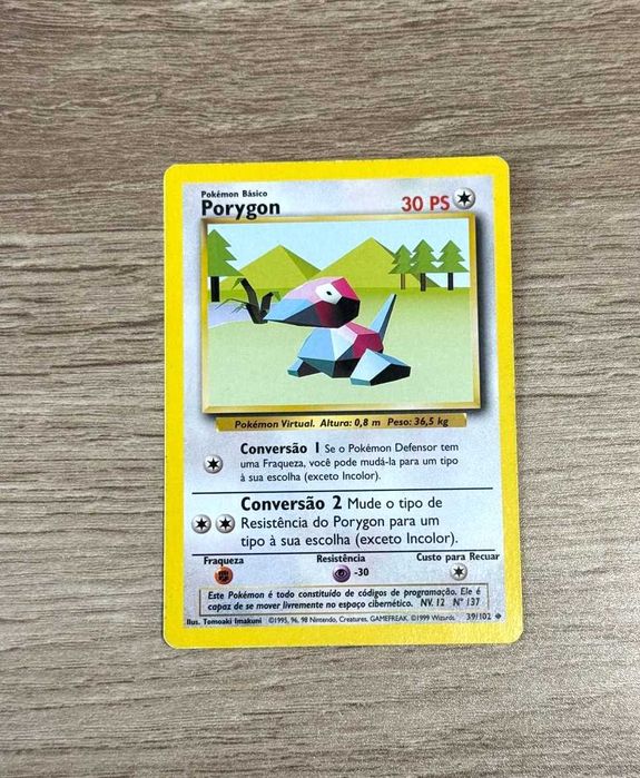 Base Set Cartas Originais Pokémon TCG WOTC