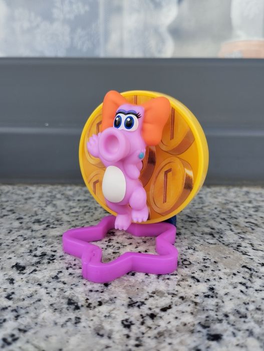 Brinquedo McDonald's 2026 - Super Mario Galaxy (Bordo)