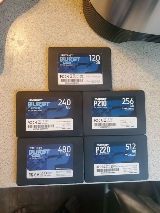ssd 256 gb - купити комплектуючі для ПК - Ціна на OLX.ua