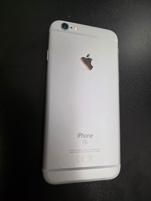 Apple iPhone 6s silver.