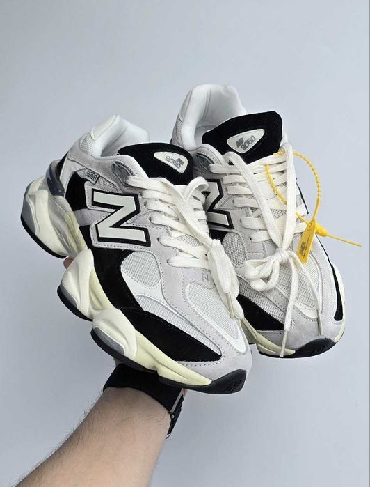 !SALE! New Balance 9060 White Black Premium 36 37 38 39 40 41 42 43 44 45 літні
