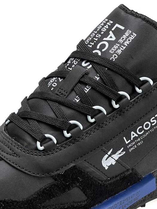 Кросівки Lacoste Elite Active PRM Black Blue premium i89