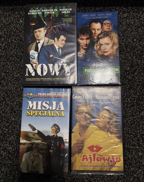 Sprzedam filmy z opisu na VHS