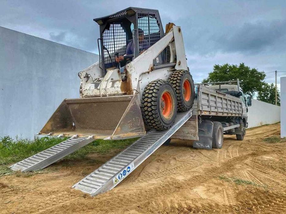 Rampas em alumínio até 12.000kg