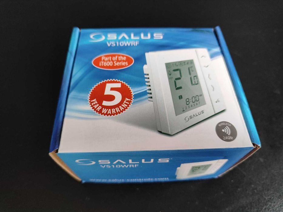 Терморегулятор Salus VS10WRF (4 в 1), беспроводной, 220 В, 5 - 35 °C