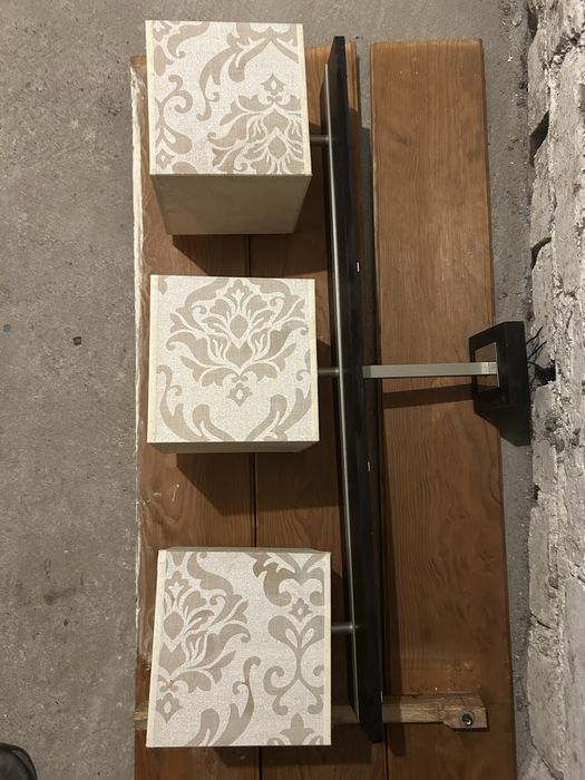 Lampa wisząca trzy żarówki