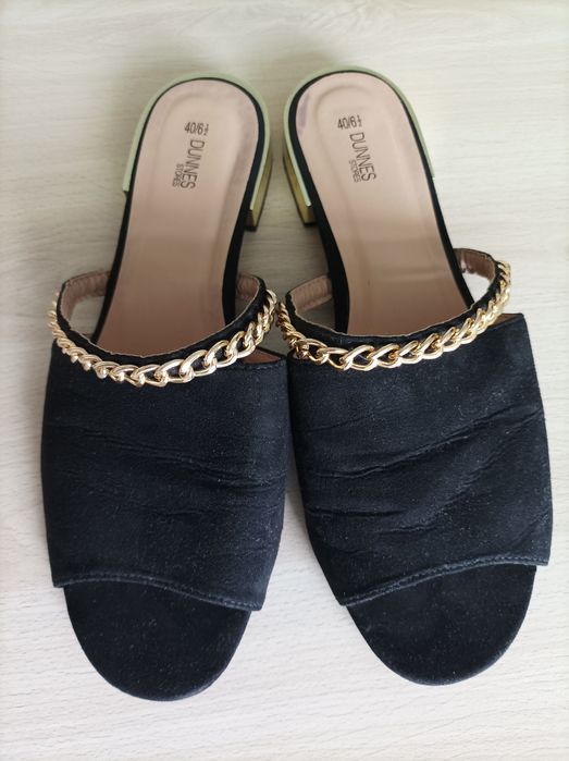 Klapki firmy DUNNES rozm. 40 jak nowe