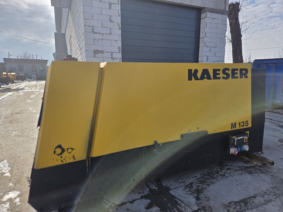 Дизельний компресор 14 бар Kaeser M135 для буріння, піскострую, будівн