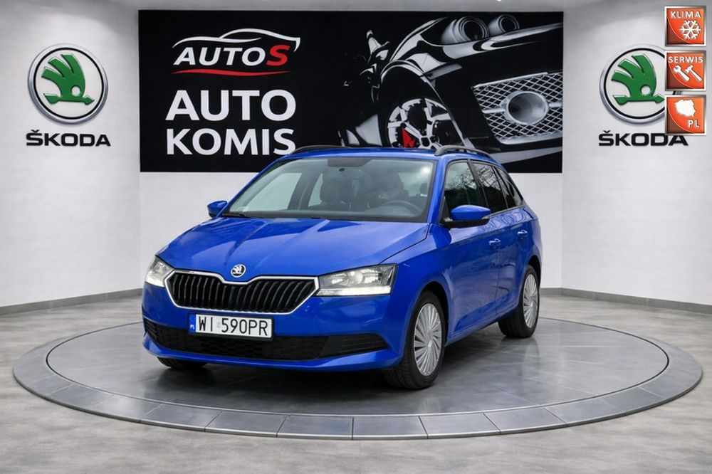 Skoda Fabia Skoda Fabia 1.0 MPI LPG 60km Kombi Lift Salon Polska