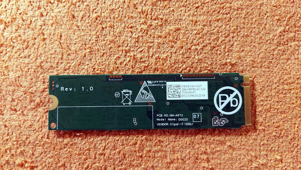 Dysk SSD M2 NVMe 256 GB - Union Memory