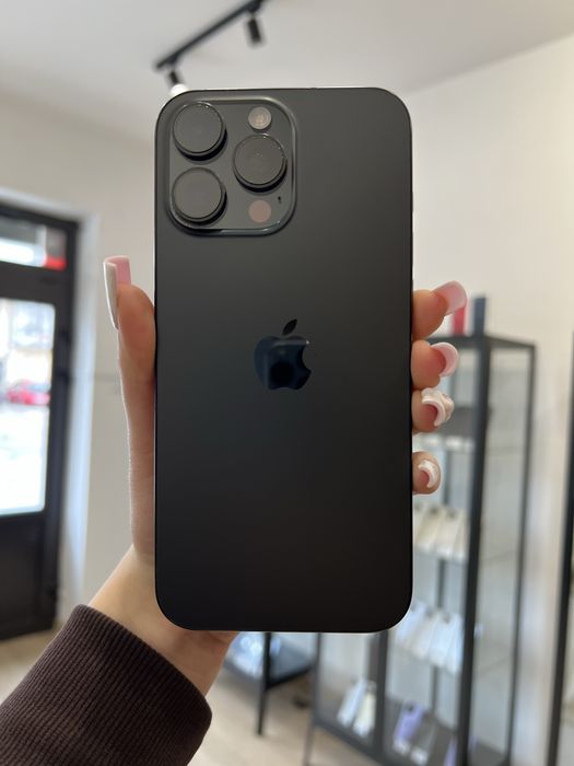 Telefon iPhone 16 PRO MAX 256GB Czarny Apple Gwarancja iTrade