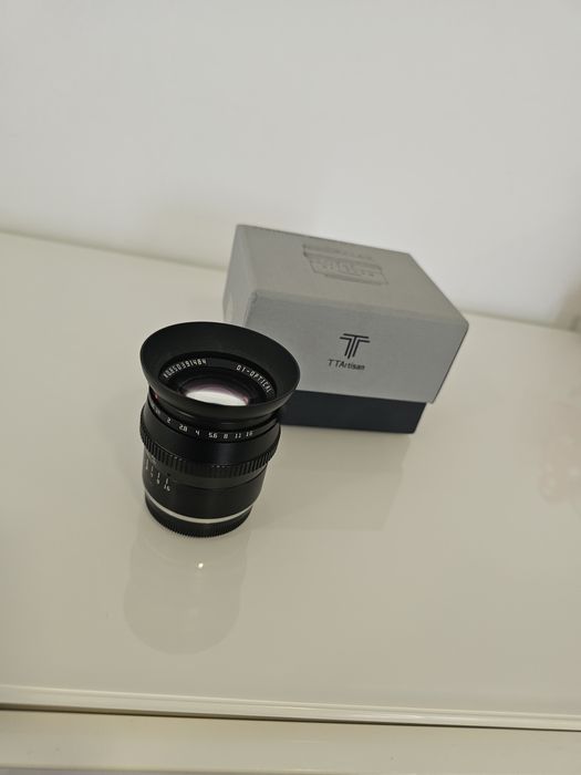 TtArtisan 50mm f1.2 mais filtro kf cpl nd