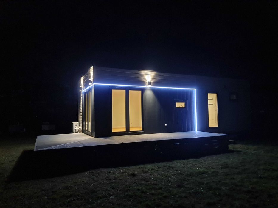 Dom letniskowy holederski całoroczny na kołach klima wyposażny nowy